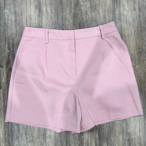 Zara Light Pink Tailored Shorts